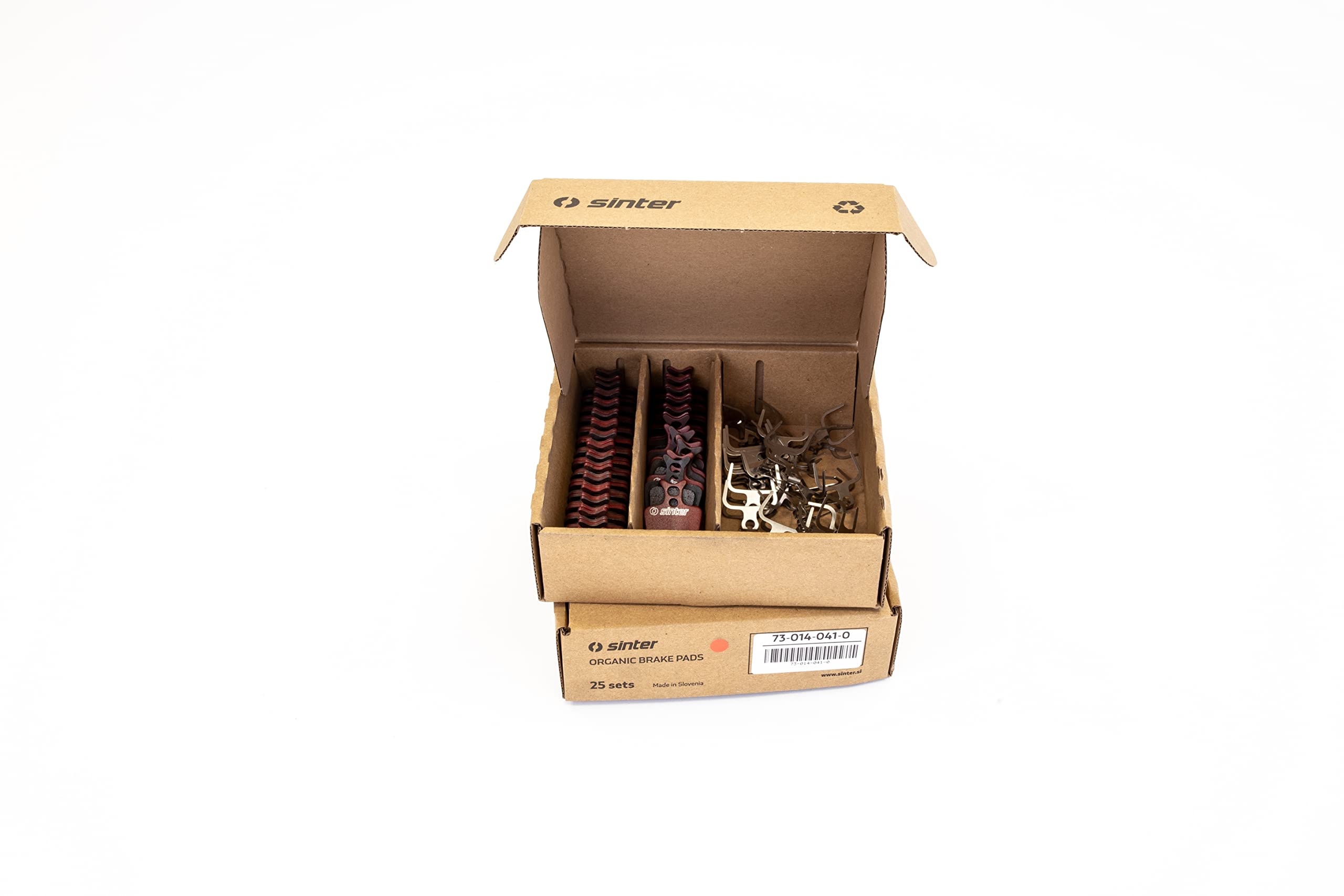 Sinter Disc Brake Pads - 004 Shimano G Red S514 - Box of 25 works Workshop Pack 2022: Red One Size - Image 4