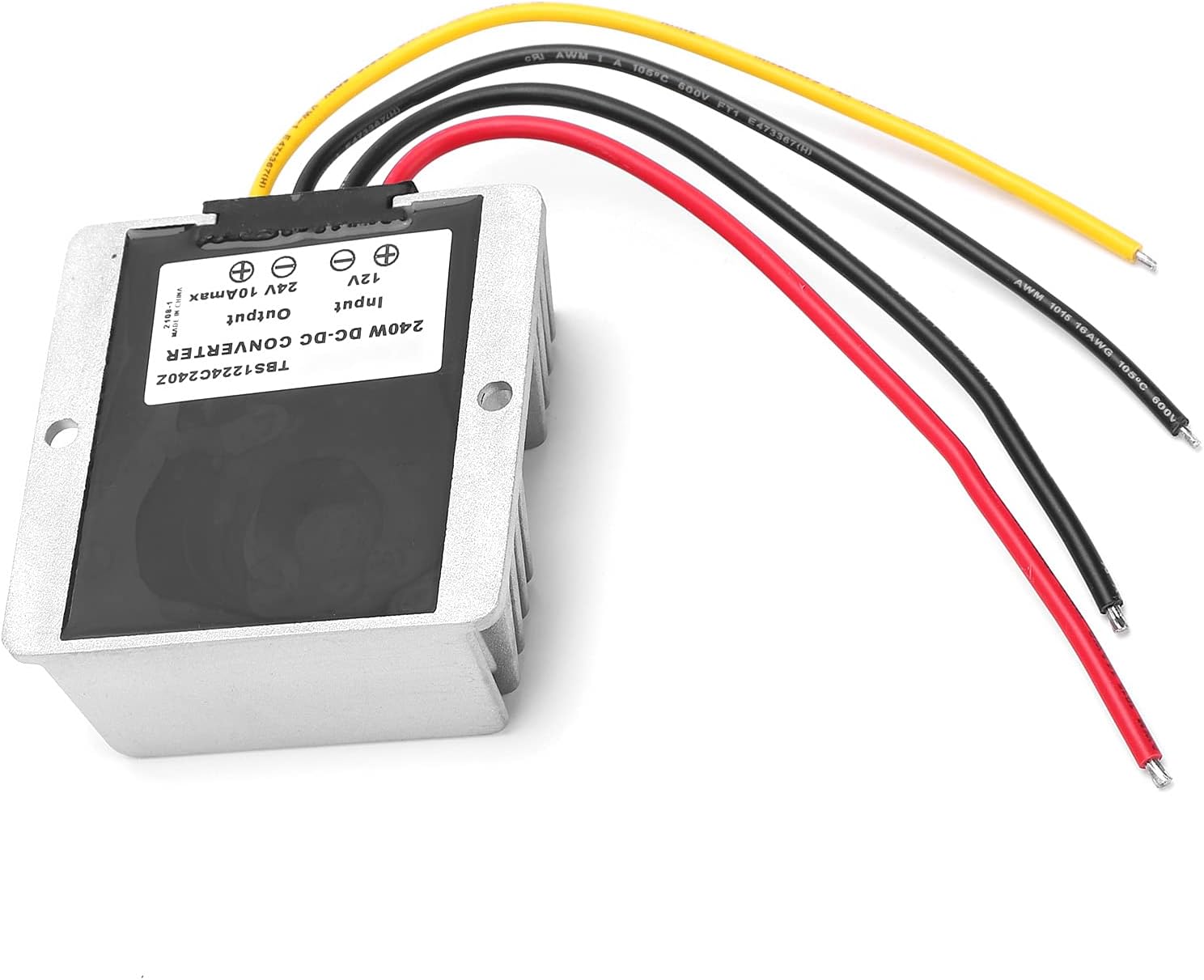 DC Boost Voltage Converter 12V 24V 10A 240W DIY Power Supply Transformer TBS1224C240Z Motors LED Strips Design