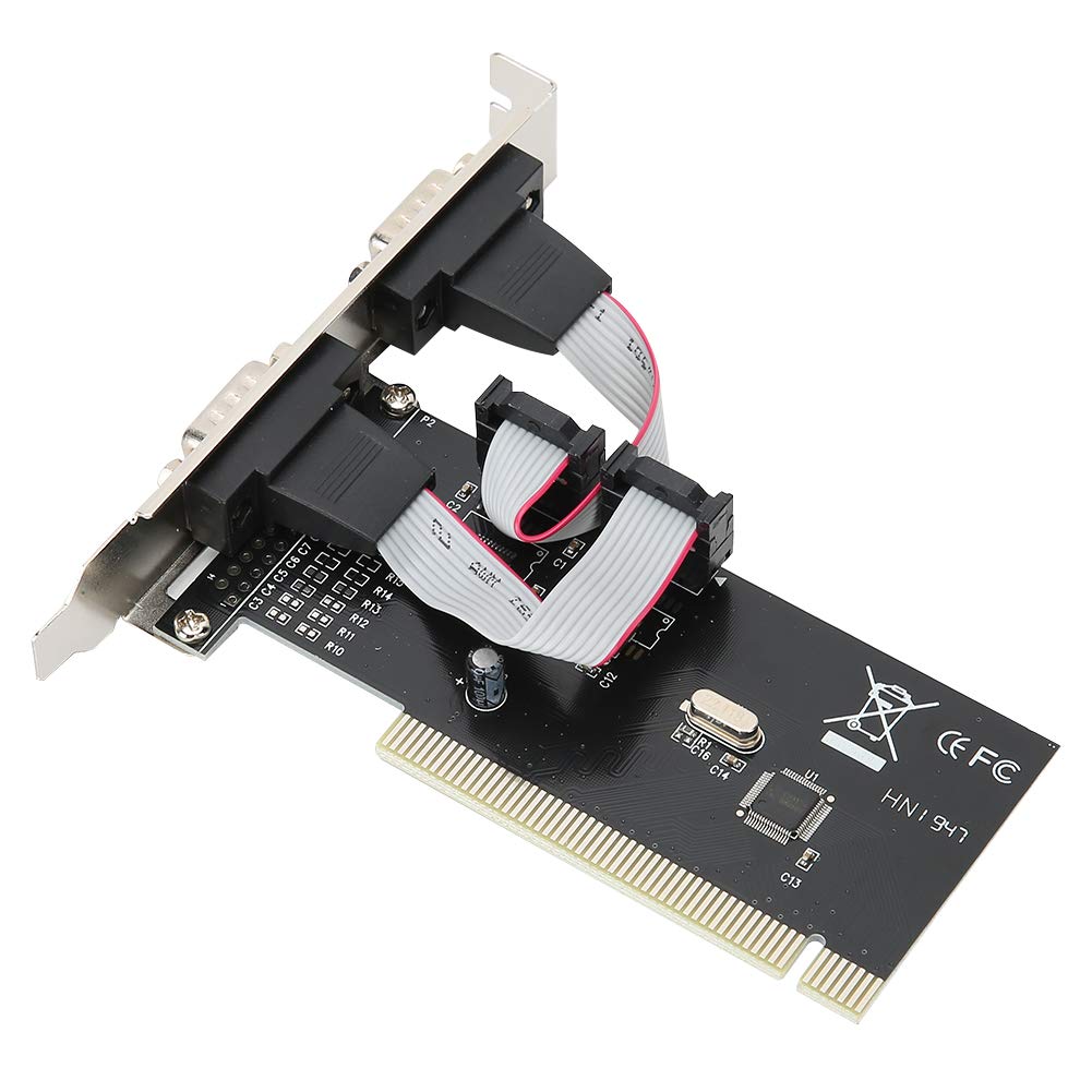Desktop Computer Adapter Cards 1Mbps Transfer Rate Serial Card Bewinner PCI To 2 Port Serial Card ...