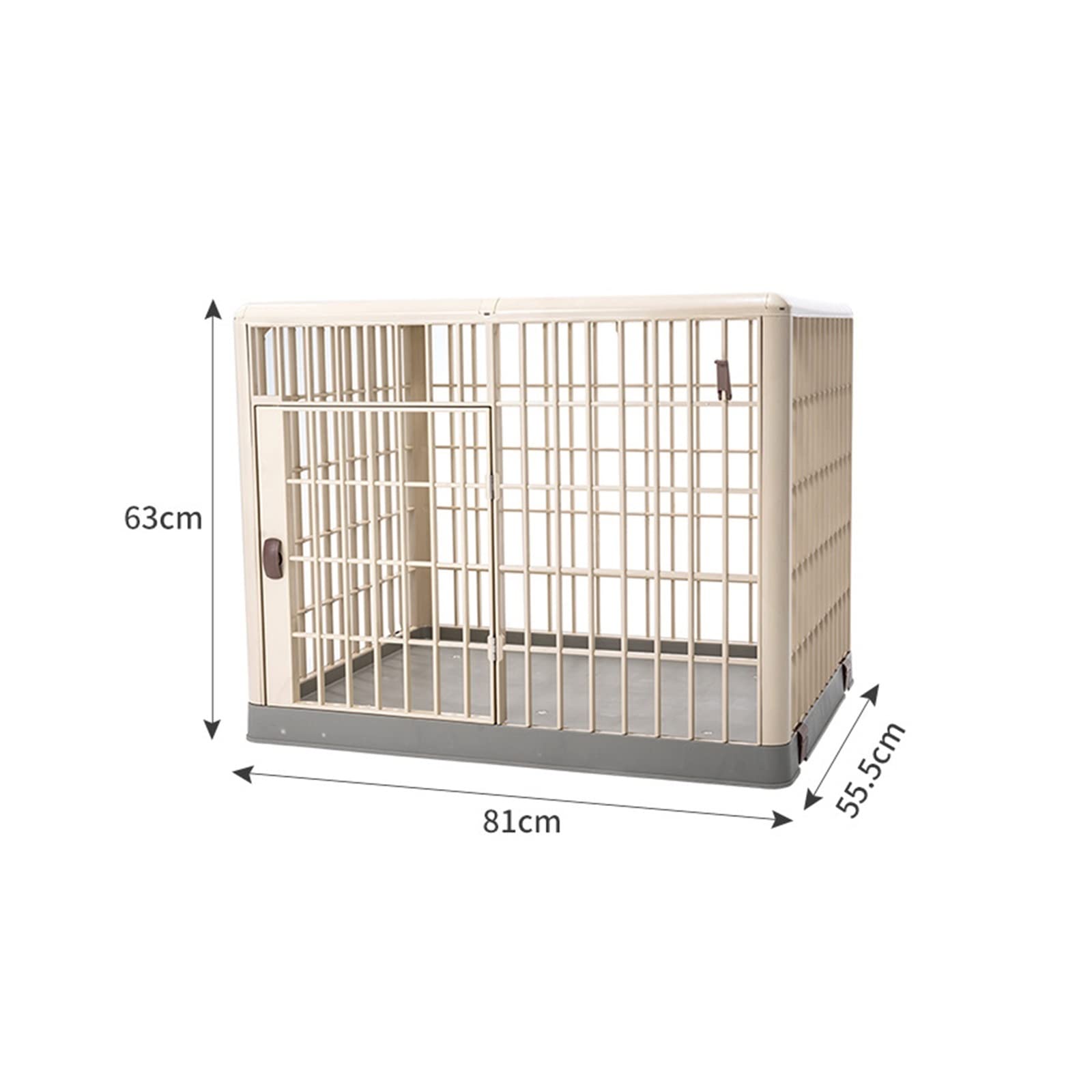 Gabbia per Cani Gabbia per Cani da Interno con Lucernario Apribile per Cani di Piccola E Media Taglia con Cuscino per Cani da Compagnia Villa per Animali Domestici Cucce,M