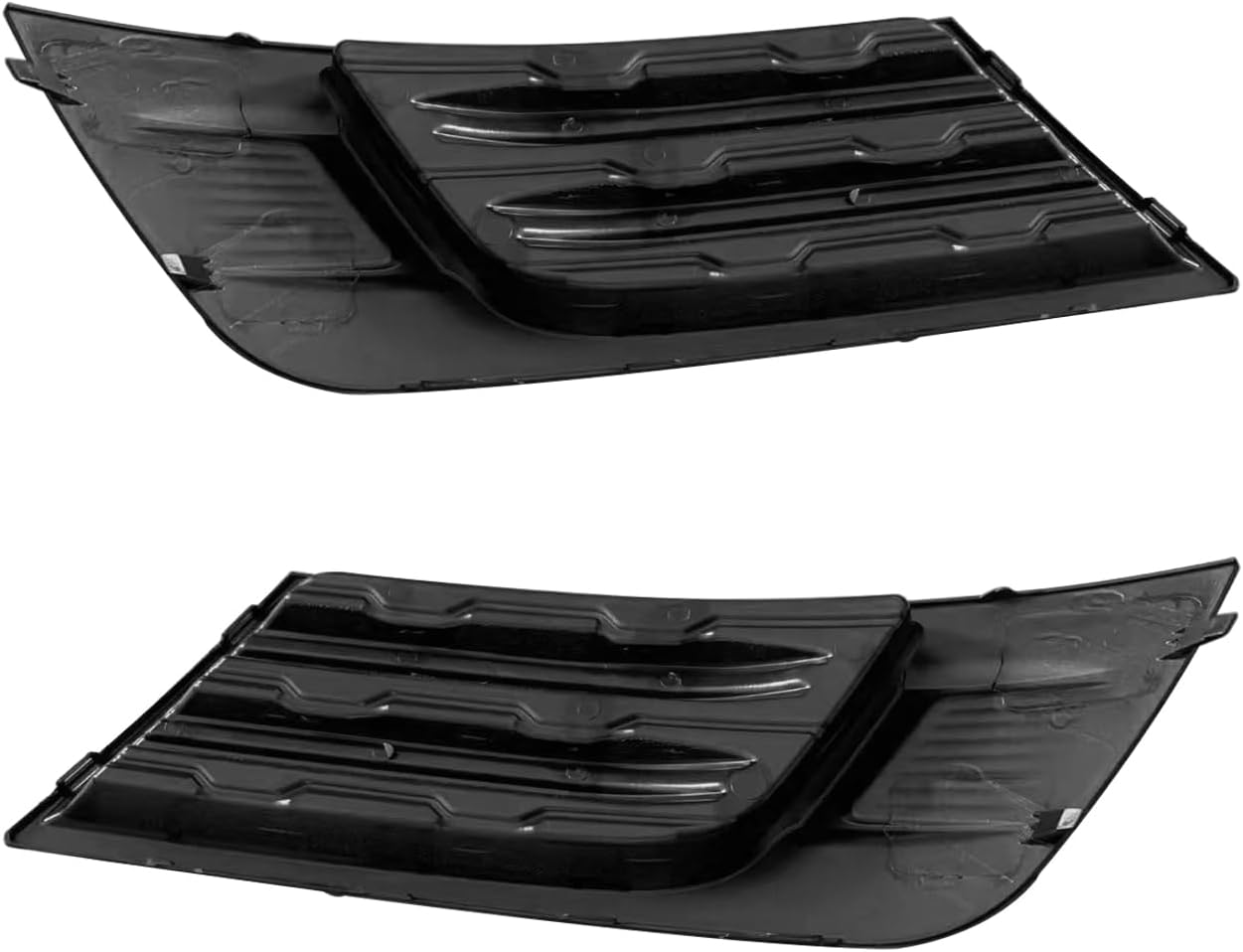 Driver & Passenger Side Fog Light Covers Set Compatible with 2013 2014 2015 2016 2017 Chevy Traverse Fog Light Cover