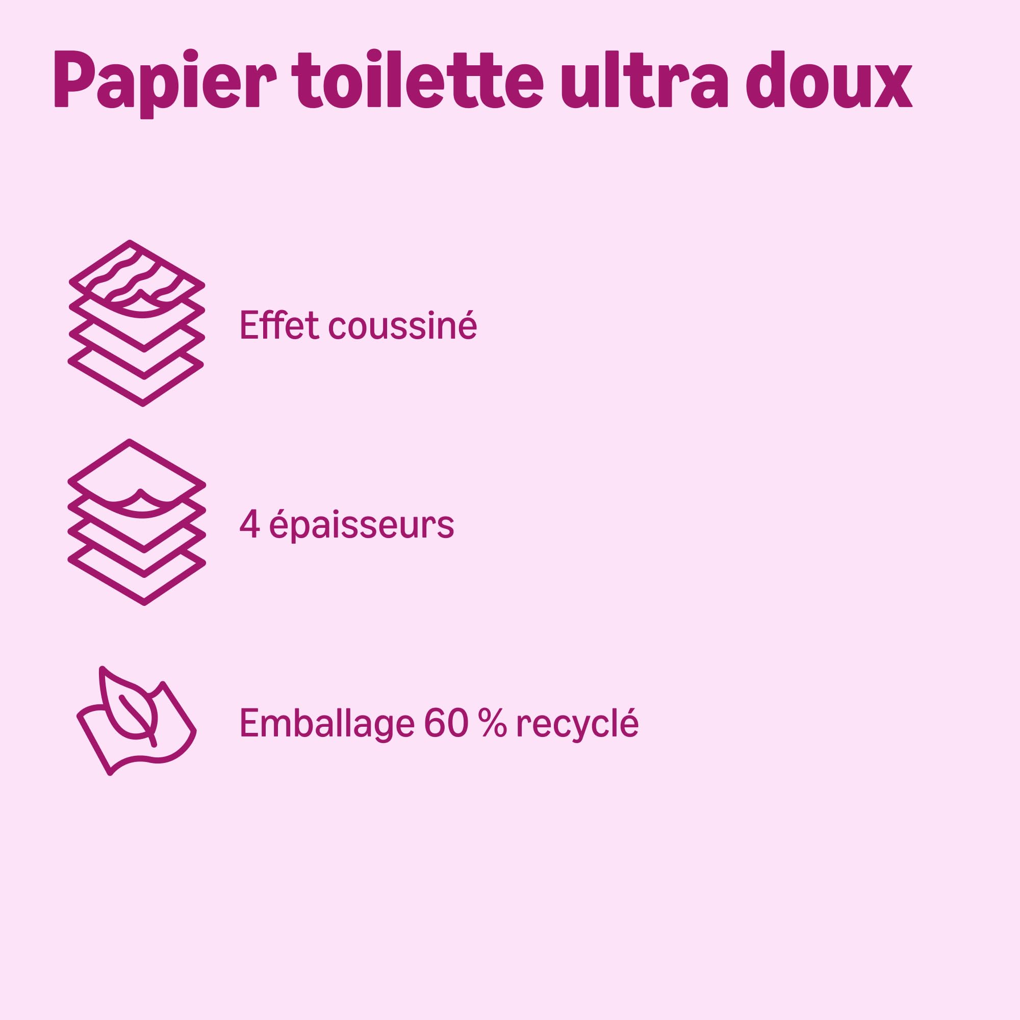by Amazon Papier Toilette, 4 Épaisseurs Matelassé, Douceur Suprême, 48 Rouleaux (4 Paquets de 12), 160 Feuilles par Rouleau, Certifié FSC