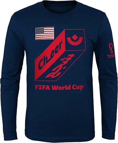 Miniatura 3 de Outerstuff Camiseta de manga larga de la Copa Mundial de la FIFA para hombre
