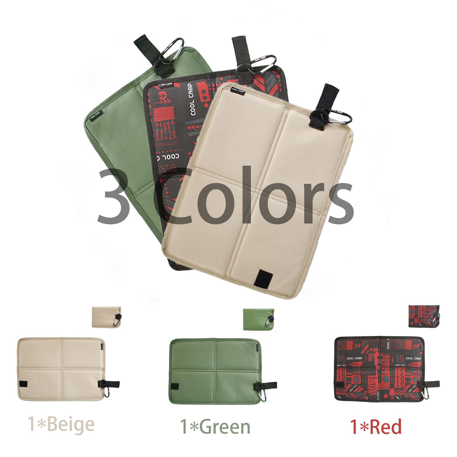 Sitzpolster Faltbar Für Picknick 4 Stück Faltbare Sitzkissen Outdoor - Wasserdicht, Isolierend Für Camping & Wandern 4er Set Mit Tragetasche