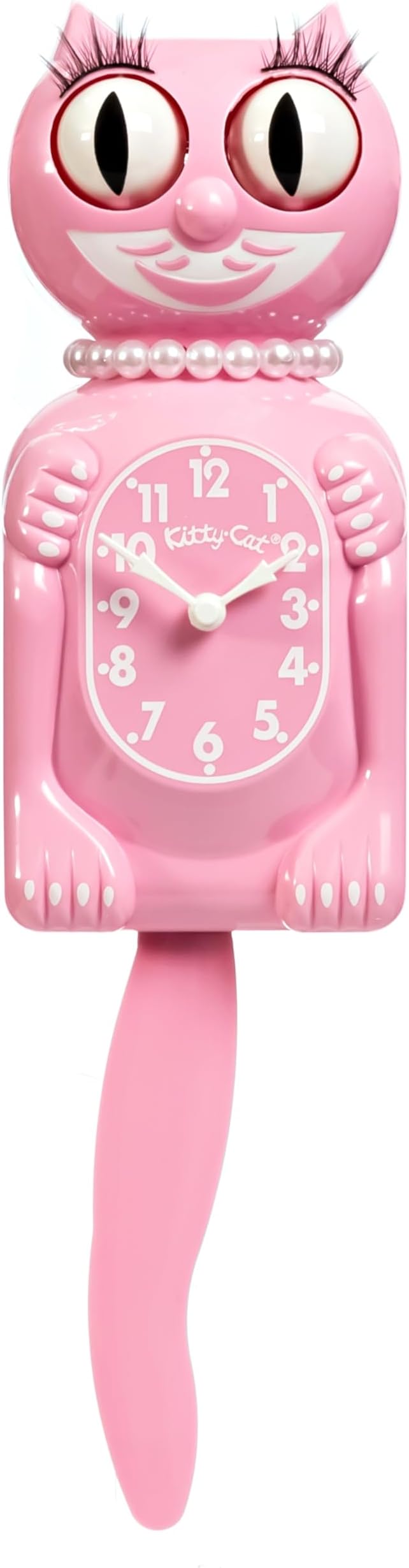 Pink Satin Miss Kitty-Cat Klock