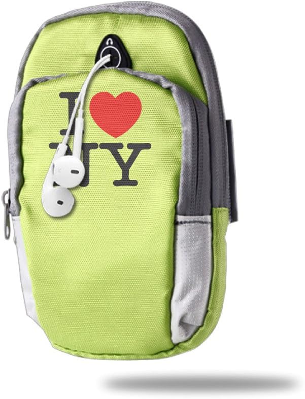 Erjran I Love New York Multifunctional Bag KellyGreen