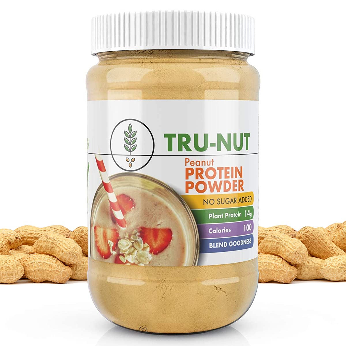 Buy TruNut Based Peanut Butter Protein Powder Vegan Protein Powder