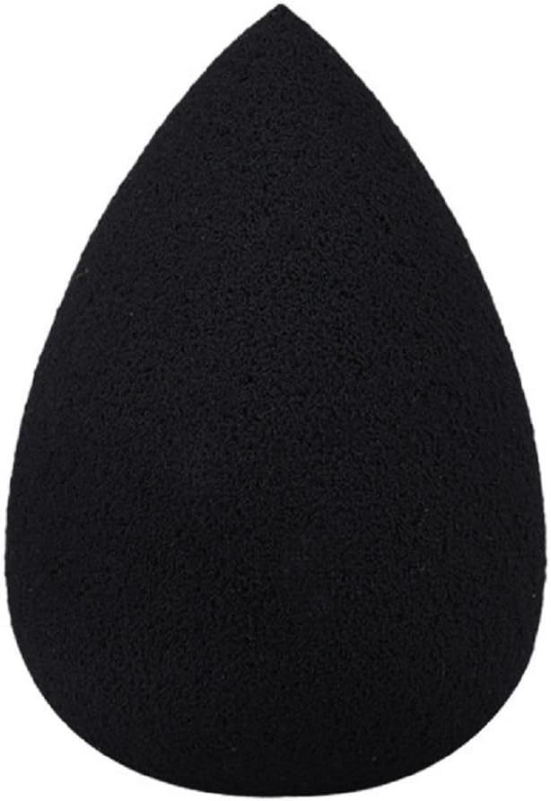 GCIYAEN 1PC Water Droplets Soft Beauty Makeup Sponge (Black)
