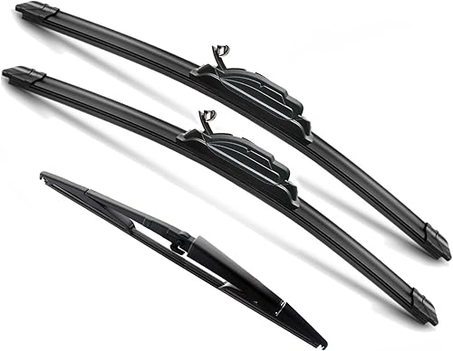 JustCar 3 limpiaparabrisas de repuesto para Jeep Grand Cherokee 2005-2010, limpiaparabrisas de repuesto de equipo original, 21 pulgadas21 pulgadas14