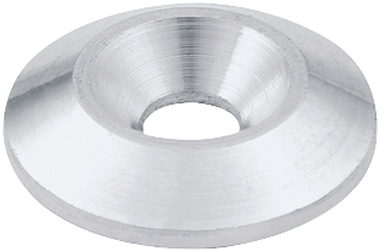 Allstar Performance ALL18664 Countersunk Washer - 0.25 in ID - 1.25 in OD - Aluminum - Natural - Set of 10