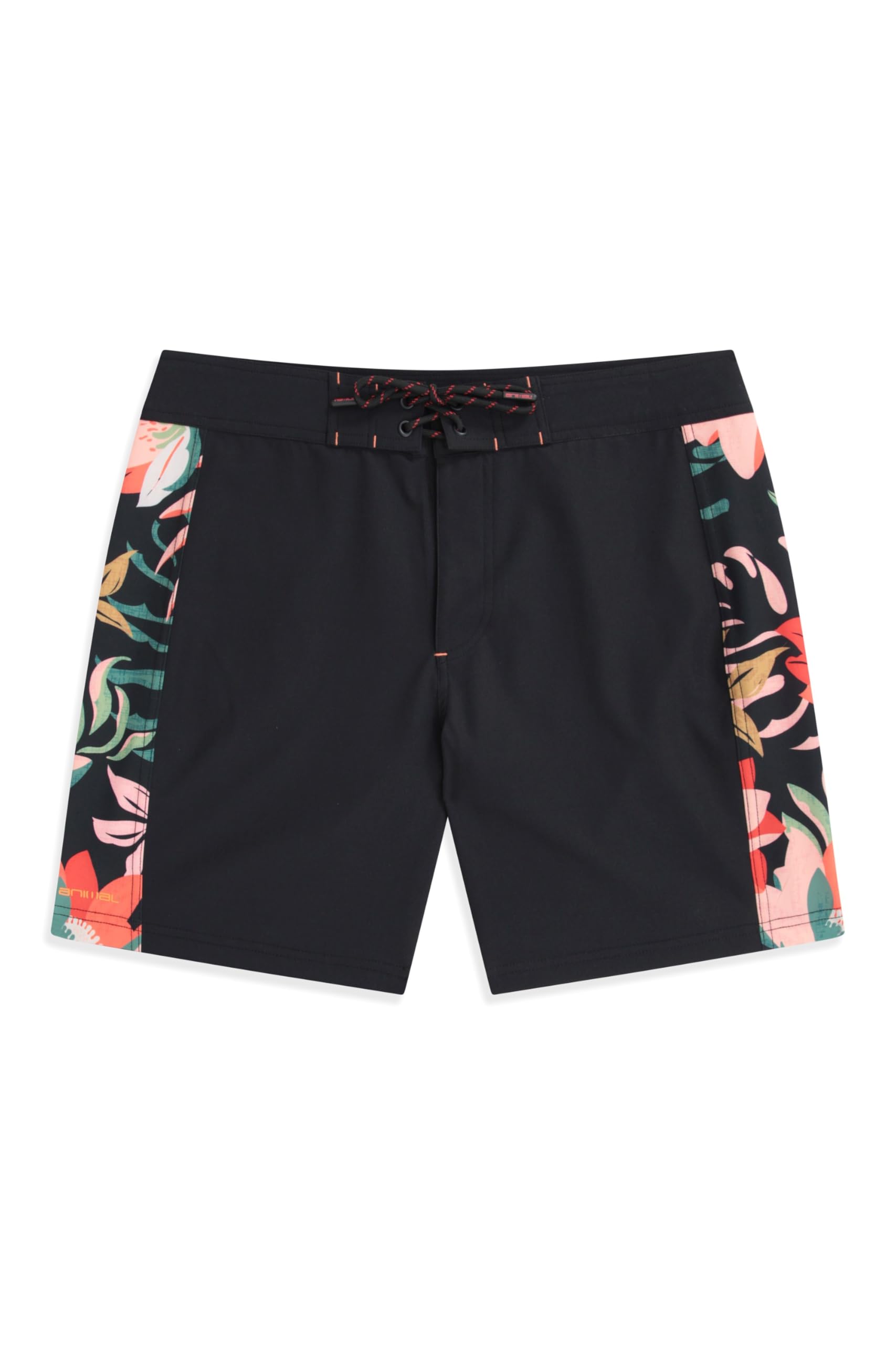 Lenora Womens Printed Boardshorts - Black