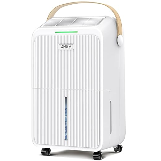 2500 Sq.Ft Dehumidifiers for Home with Drain Hose Max 34 Pints, Dehumidifier for Basement, Bedroom, Bathroom, Large Room, Three Modes, Intelligent Humidity Control, Dry Clothes, 24HR Timer