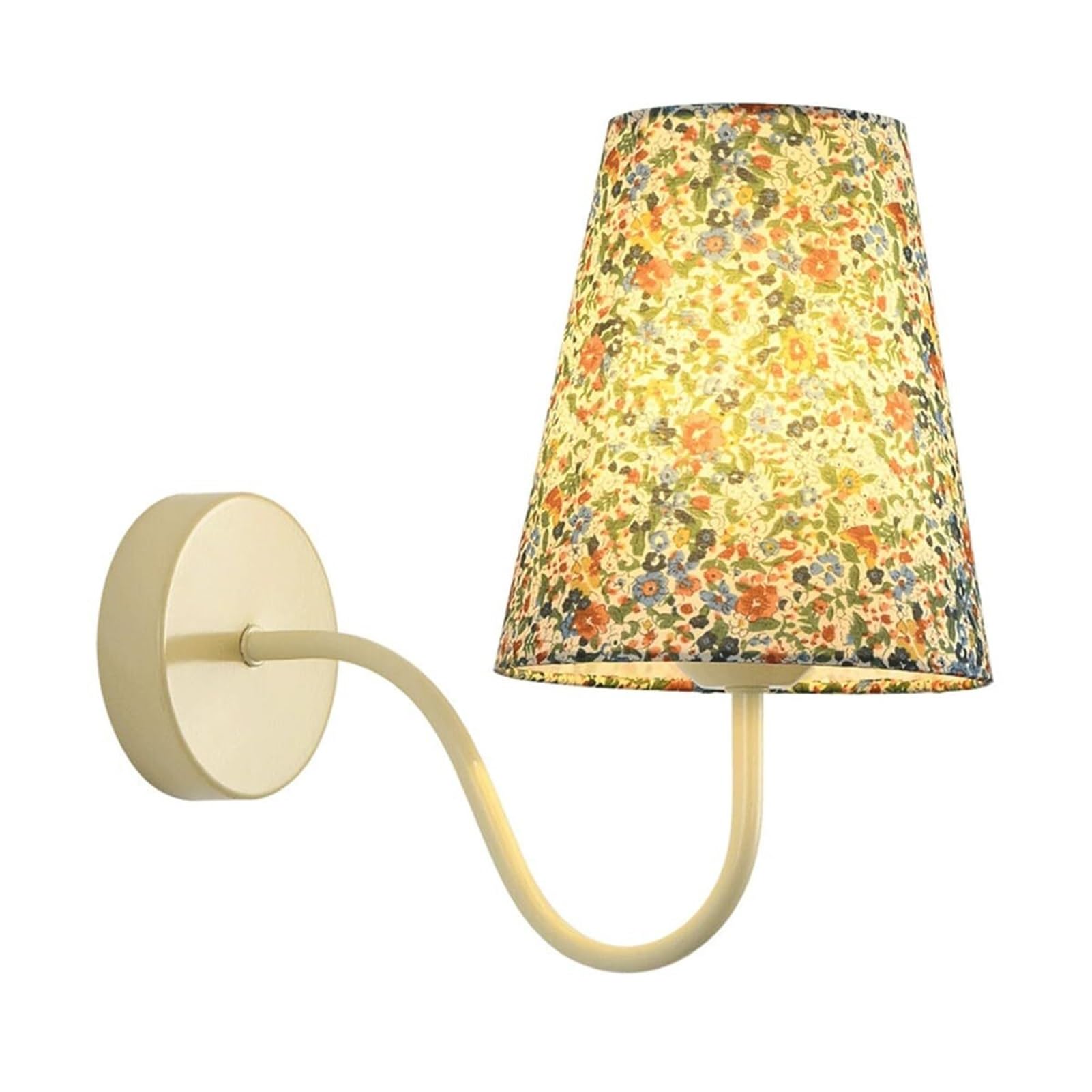 KBUUKYYXouy Italian Style 1 Pack Flush Mount Wall Light Lamp Sconce Fixture Vintage Artistic Nightlight for Bedroom Bedside Hallway Dining(Dark)