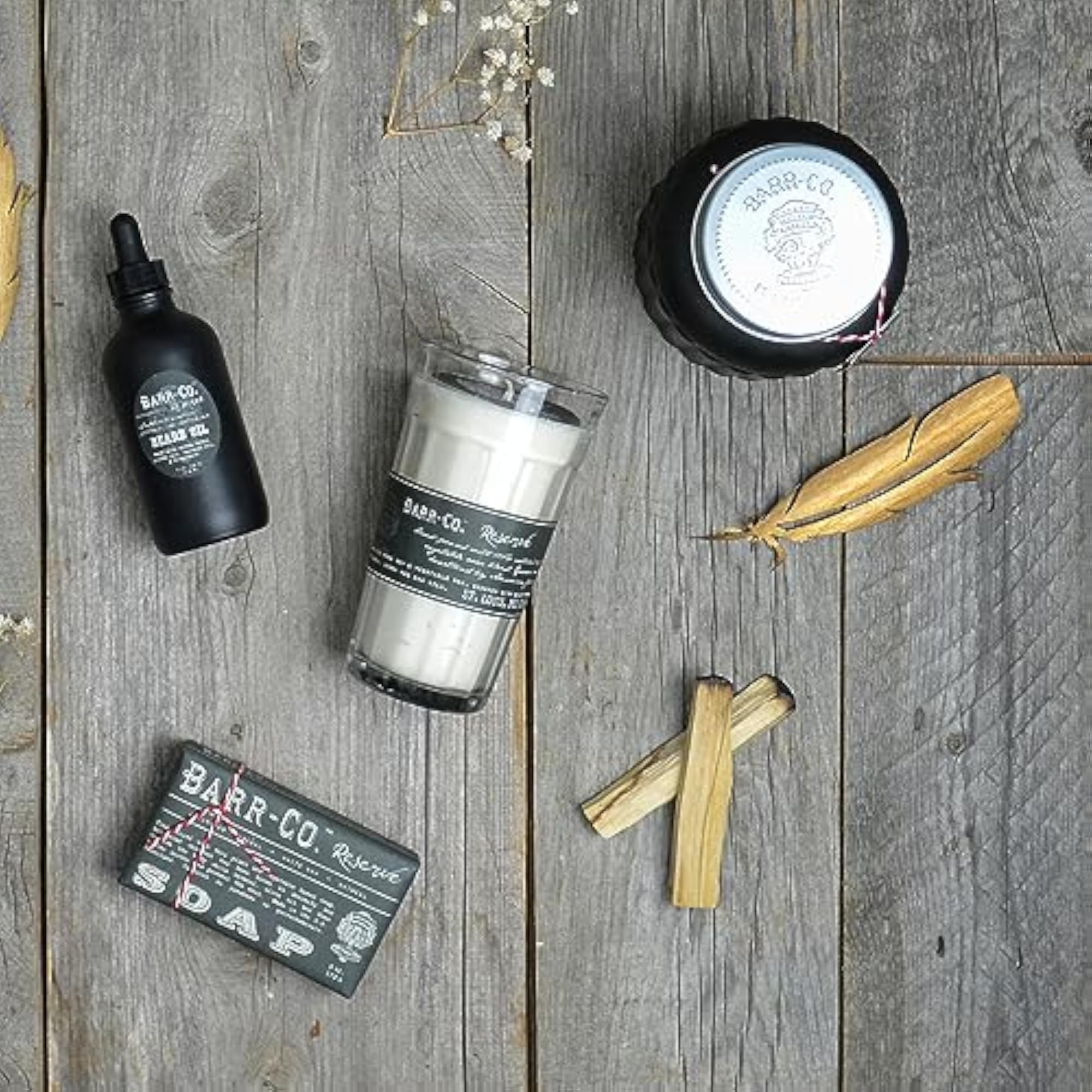 Reserve Scent Parfait Glass Candle, Unique Gift