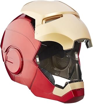 Marvel Legends Series Iron Man Electronic Helmet, Multicolor
