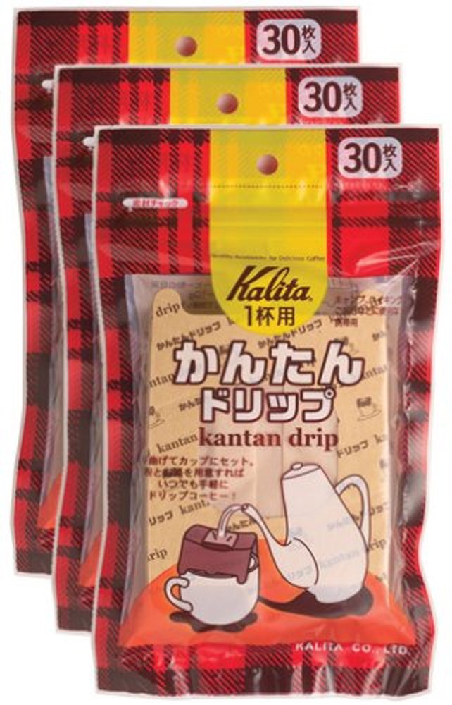 Kalita かんたんドリップ 30枚入り 3個パック