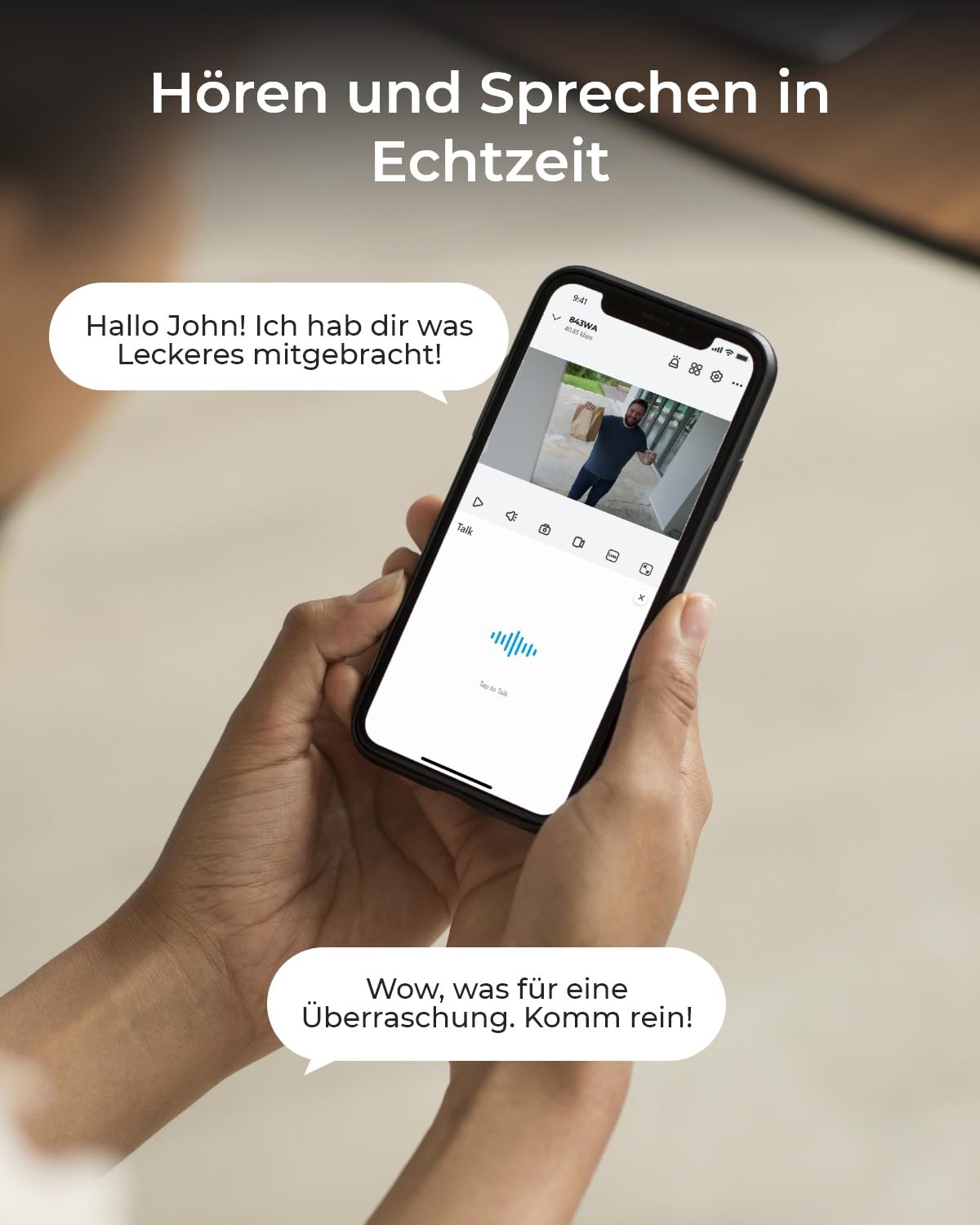 Reolink 4K Wi-Fi 6 Überwachungskamera Aussen mit 5X Optischem Zoom, 8MP Plug-in WLAN Kamera Outdoor mit 30m Nachtsicht, IK10 Vandalensicher, Smart-Erkennung, Zeitraffer, Ohne PT, RLC-843WA