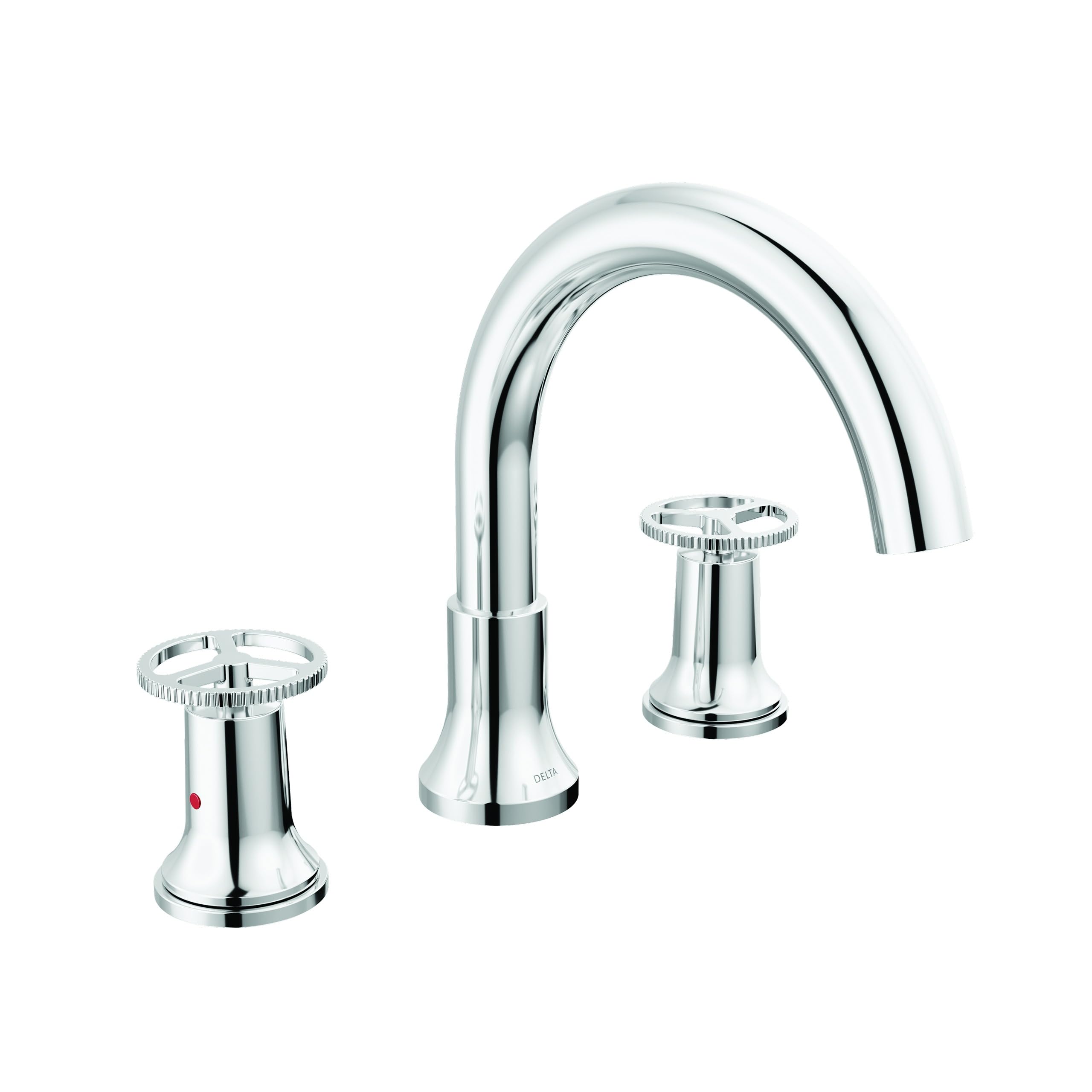 Delta Trinsic Roman Tub Faucet Chrome Deck Mount Bathtub Faucet Chrome T2758 Valve Not Included