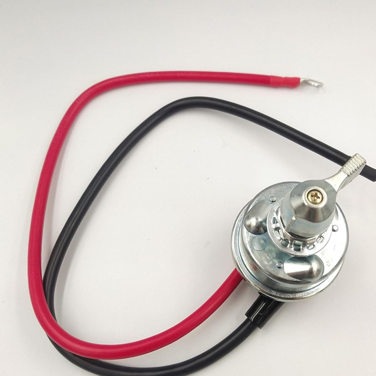 PRETYZOOM Interruptor Aislador de Batería para Vehículo Cuerpo de Aluminio y Terminales de Cobre, Protege contra Fugas y Mejora la Seguridad en Coches y Camiones