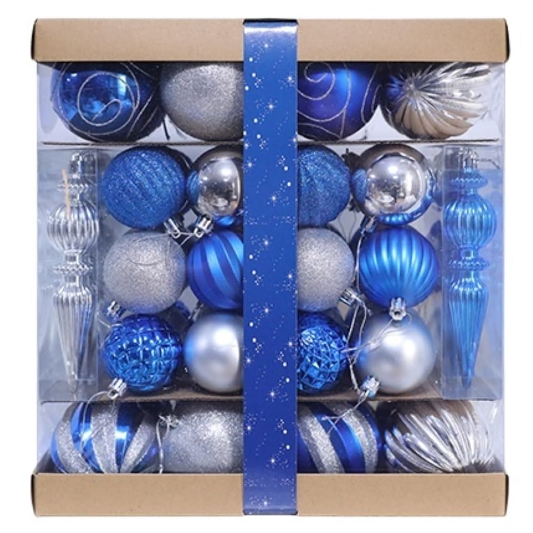 Palla di Natale Palline di Natale 62 Palline Di Natale Infrangibili, Decorazioni Per L'albero Di Natale, Palline, Ornamenti, Palline Natalizie Da Appendere Palle di Natale Palline Natalizie Decorazion