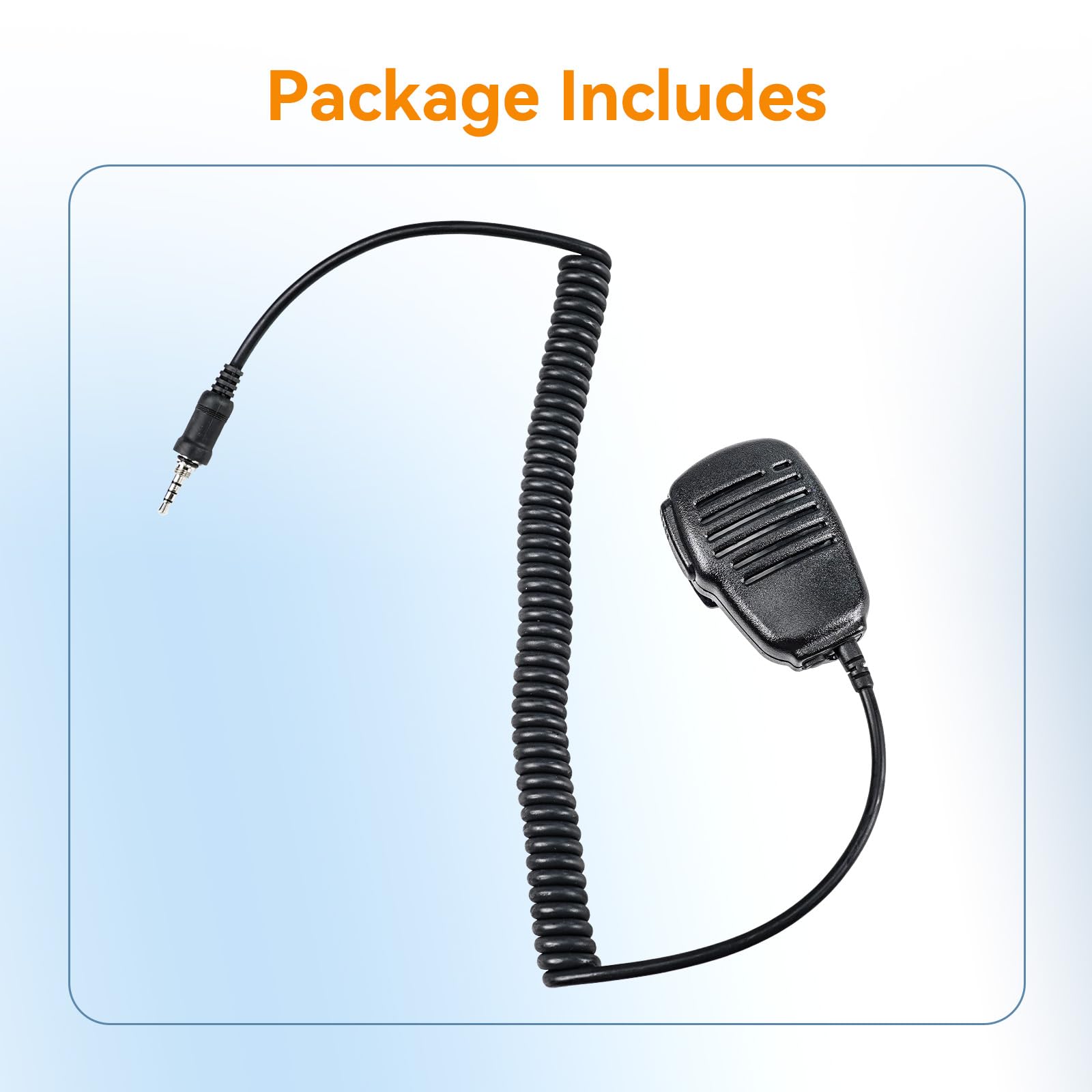 Retevis Altoparlante 1 Polo 3,5 mm Compatibile RM01 RT55 RA26 Marine Walkie Talkie