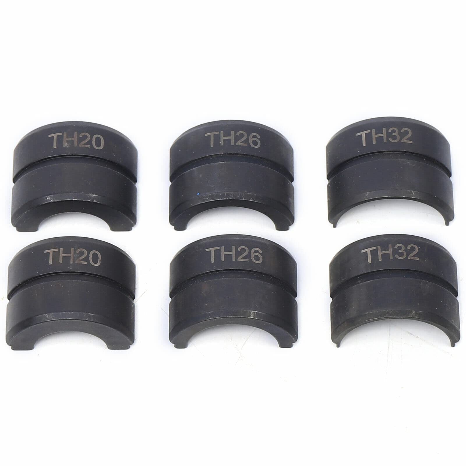 TH16-20-26-32 - Mordazas de compresión con contorno TH para tubos compuestos, para conectar tubos de aluminio y plástico, tubos PEX, tubos PB