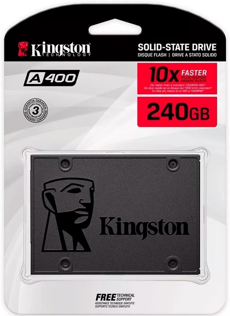 Review do SSD 240GB Kingston A400: Testado por 30 dias para home office