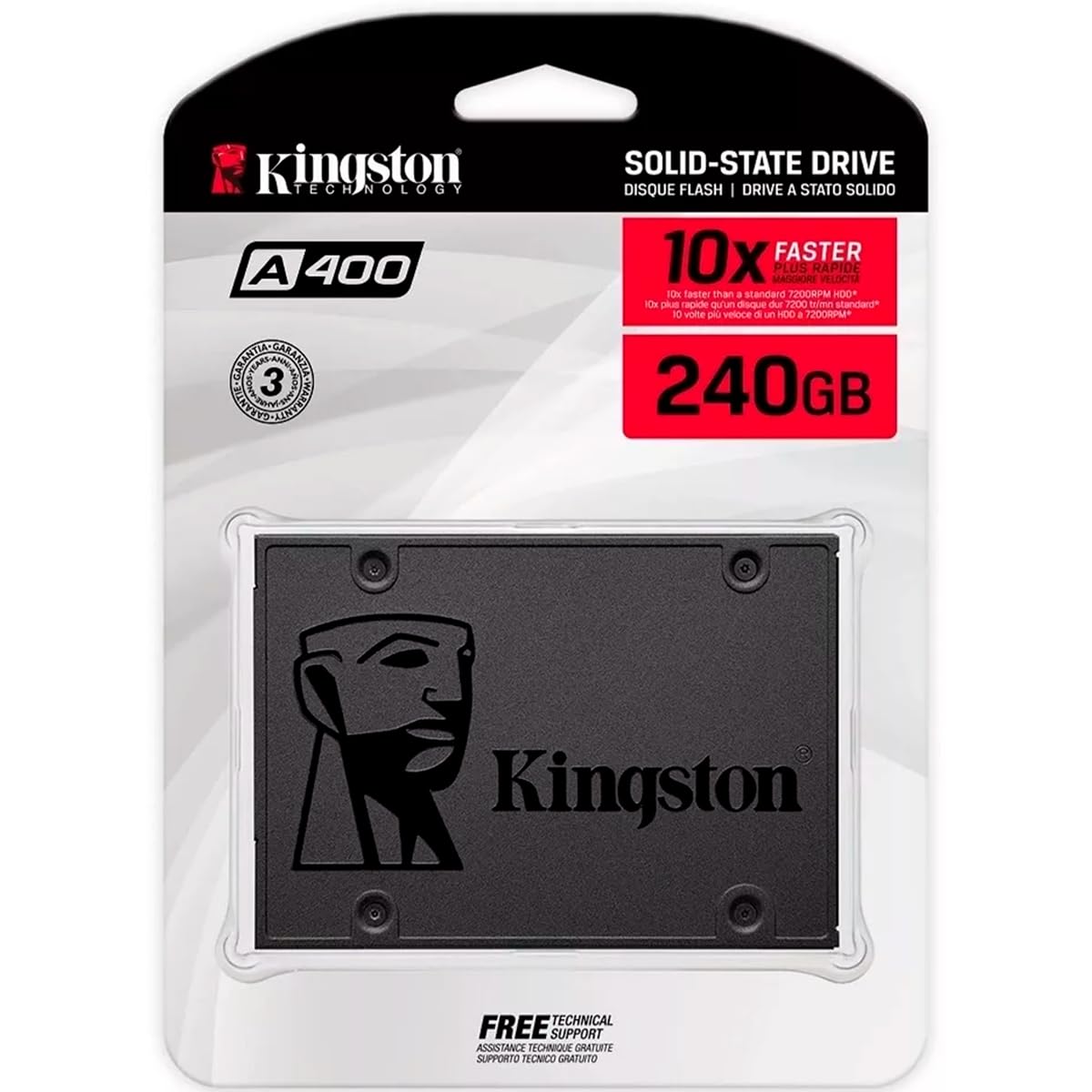 Hd Ssd 240gb Kingston Sata A 400 2.5 PC | Amazon.com.br