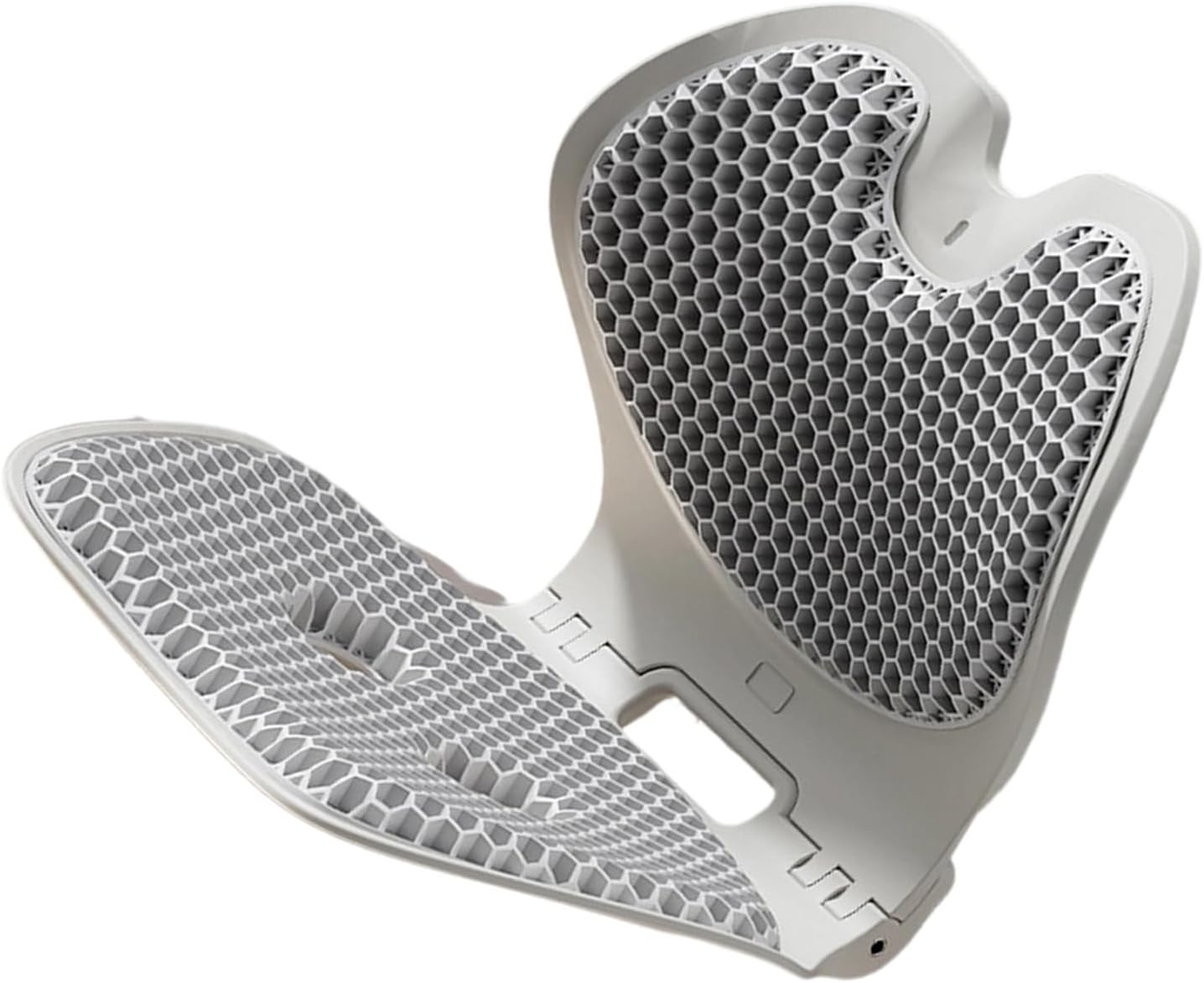 Mjaie Pliable Supportive Vessel Seat Pad Providing Lumbar Assist for Fishing Vessel and Chair Memory Spume Seat Pillow for Back Pain