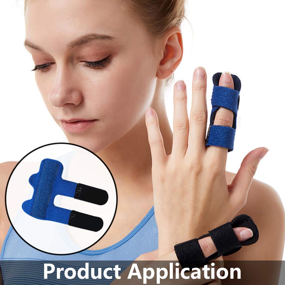 Buy 3 Pack Finger Splint, Adjustable Trigger Finger Splint Brace