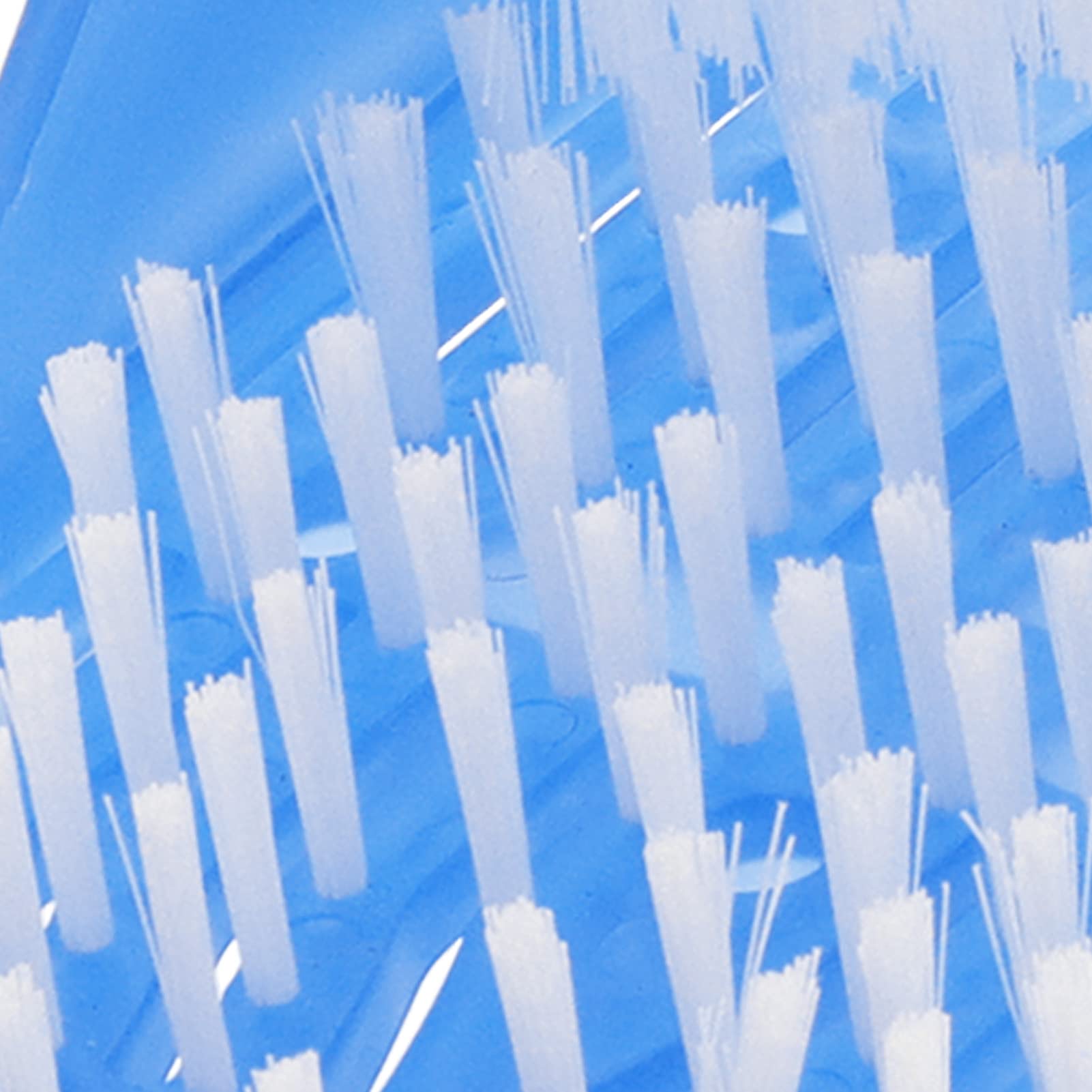 YWBL-WH Limpiador de Pies para Ducha, Masajeador de Limpieza de Pies, Zapatilla Exfoliante para 1000 + Cerdas con Ventosas para el Cuidado de los en el Baño