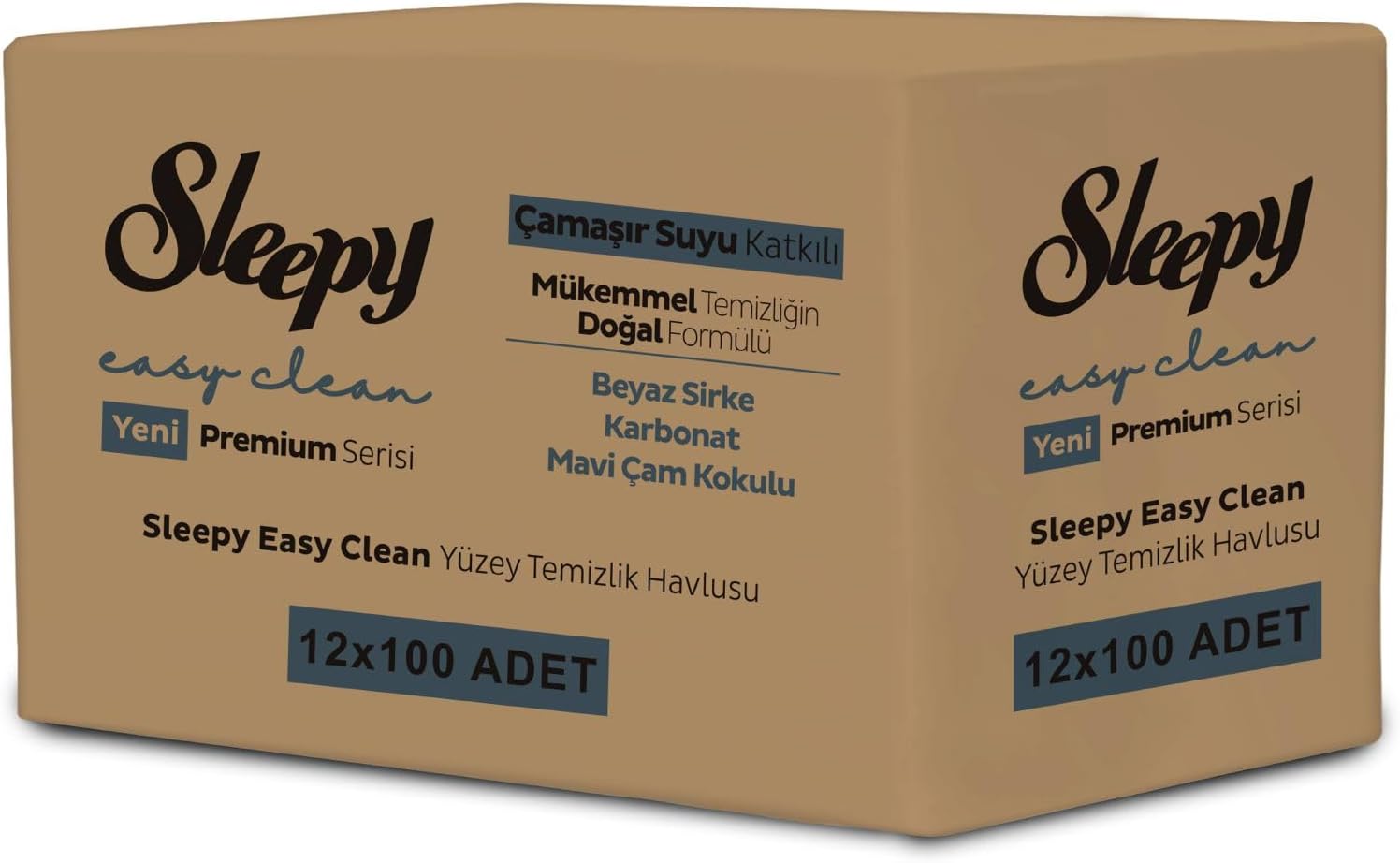 Sleepy Easy Clean Bleach Additive Surface Cleaning Towel, 1200 Sheets