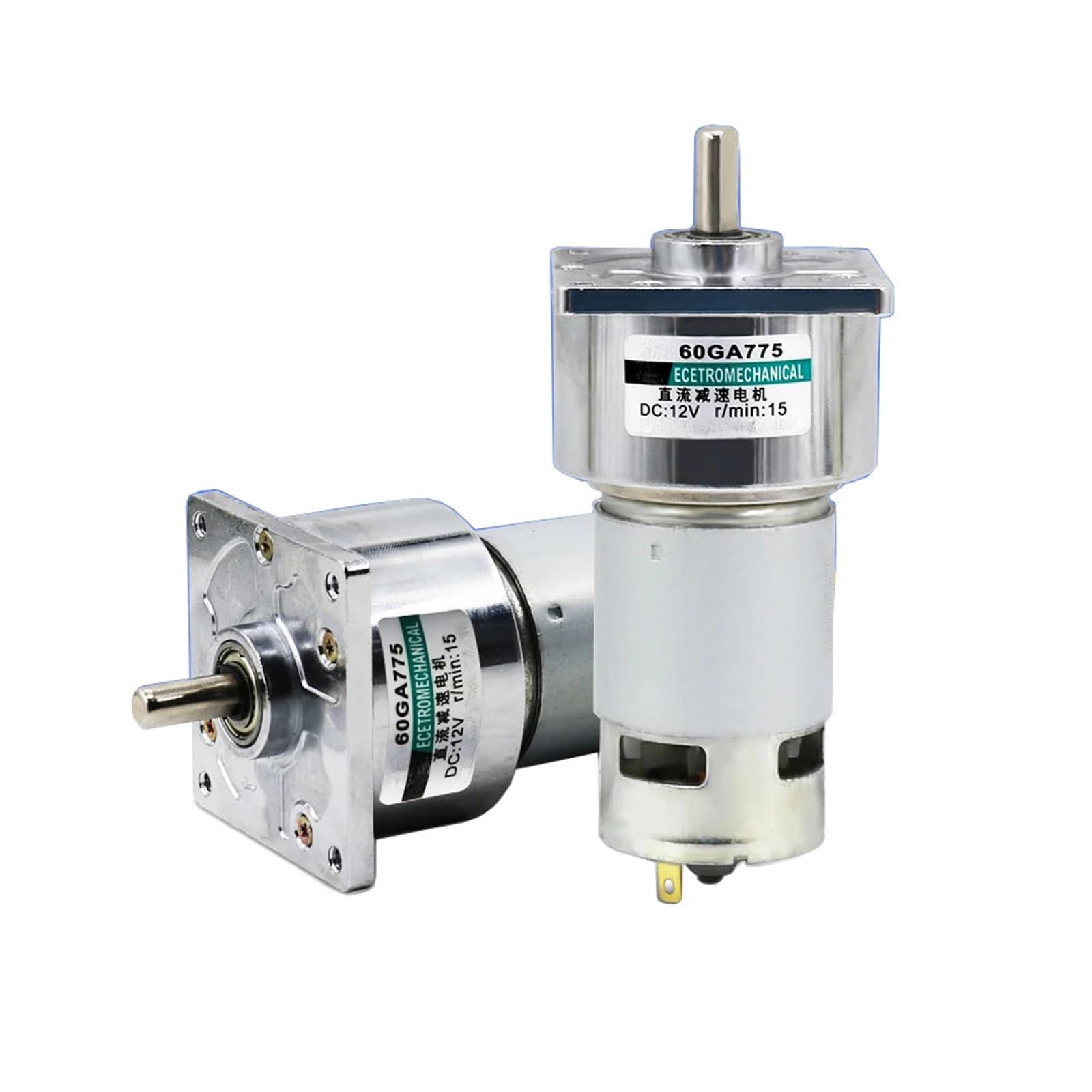 Mikromotor mit Getriebemotor, Gleichstrommotor mit Permanent-Mikromagnet, hohes Drehmoment (24 V, 30 U/min)