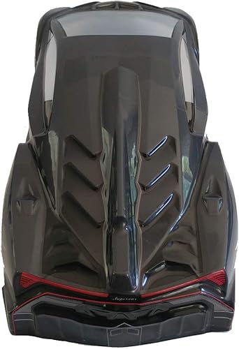 Miniatura 3 de Escala 110 RC Impreso Precut Drift Racing Touring Onroad Carrocería Coche Shell Ancho 7.480 in (Amarillo)