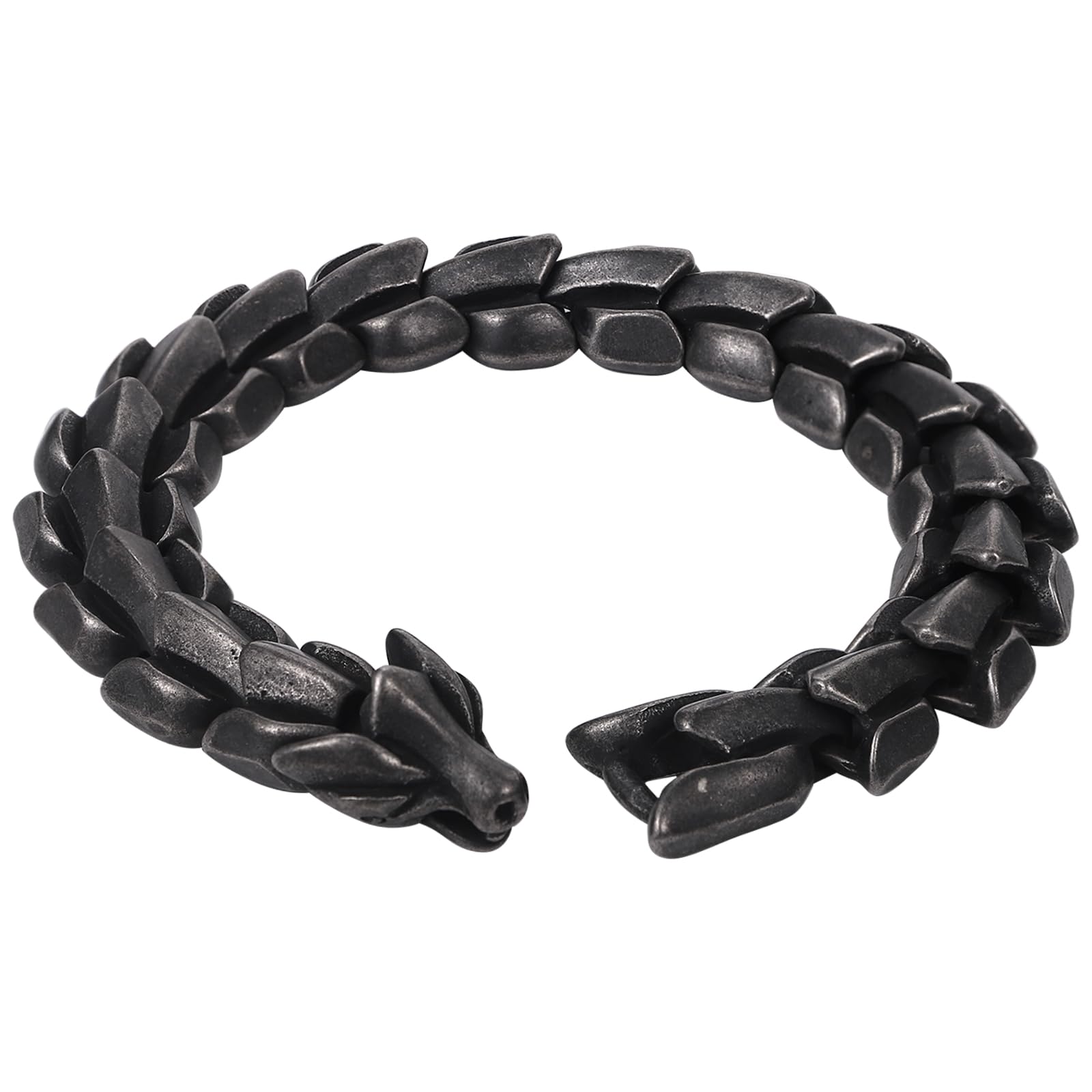 JewelryWe Damen Halskette, Edelstahl Hohle Retro Blumen Must