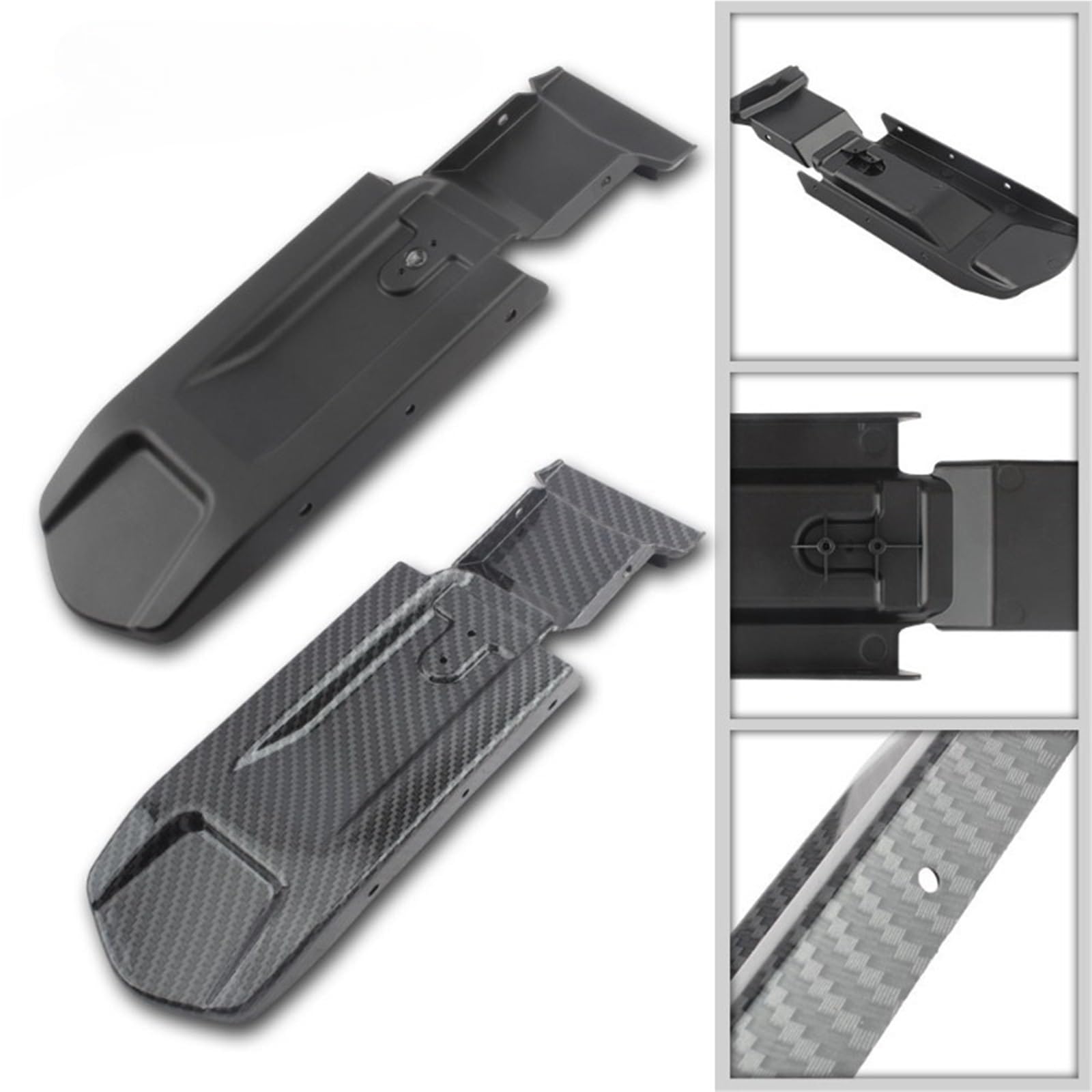 Błotnik motocyklowy Uniwersalny tylny błotnik motocrossowy Wewnętrzny tylny błotnik pasuje do Segway X260 X160 Pasuje do Surron Light Bee X i Light Bee S Błotnik(Carbon fiber)