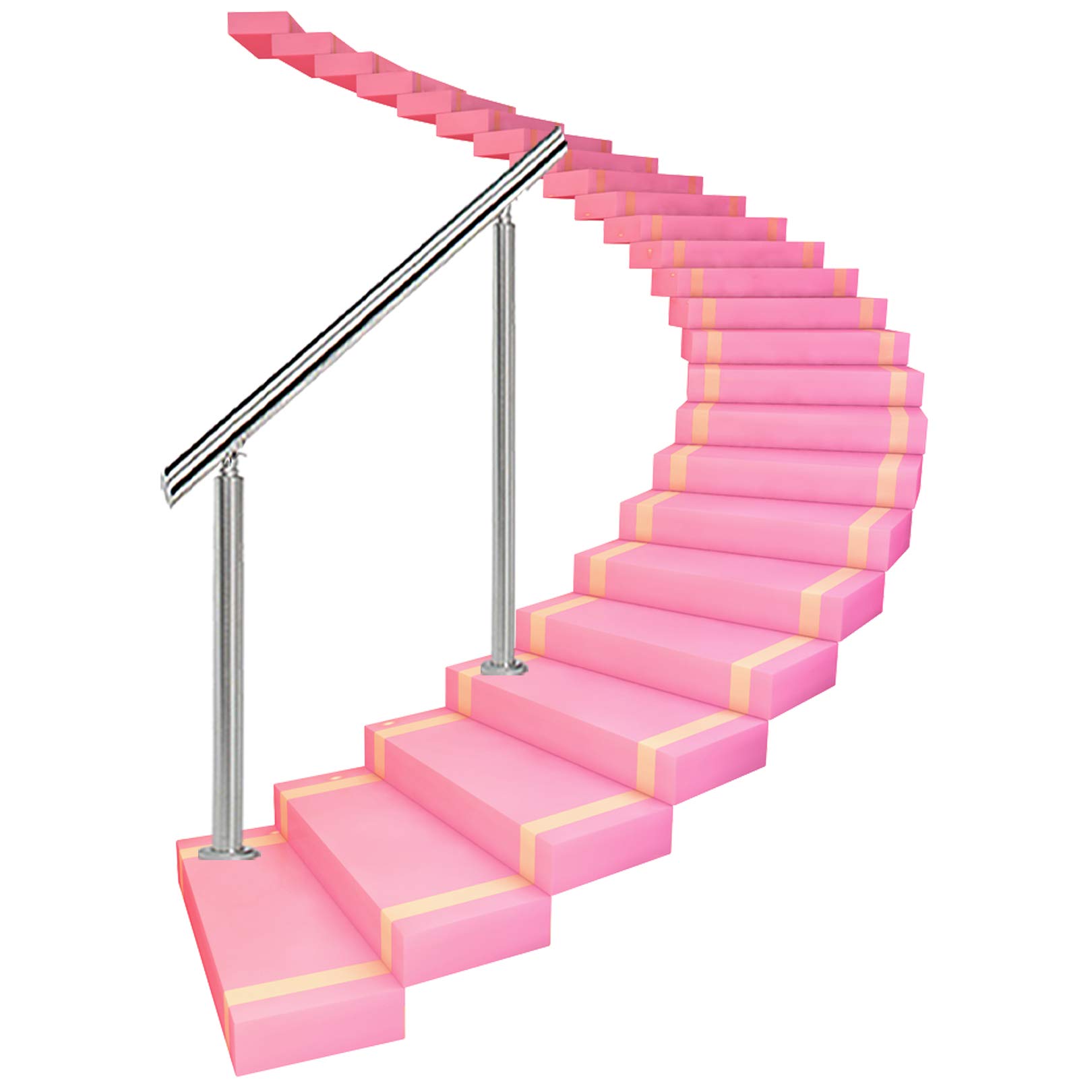 Rambarde d'escalier en acier inoxydable pour sublimer le balcon et l'intérieur