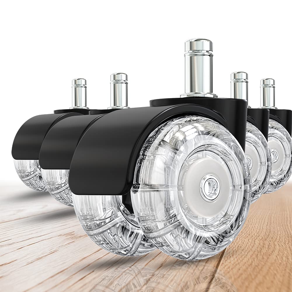 Buy Office Chair Wheels, 2 inch HeavyDuty Caster, Replacement Wheels