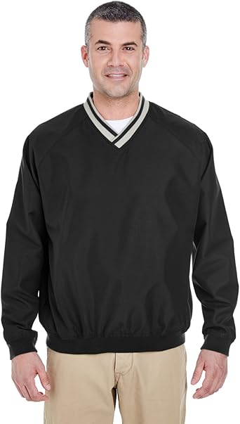 v neck windshirt pullover