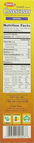 Miniatura 3 de Osem Cuscús perlado israelí, original, caja de 8.8 onzas (paquete de 6, total de 52.8 onzas)