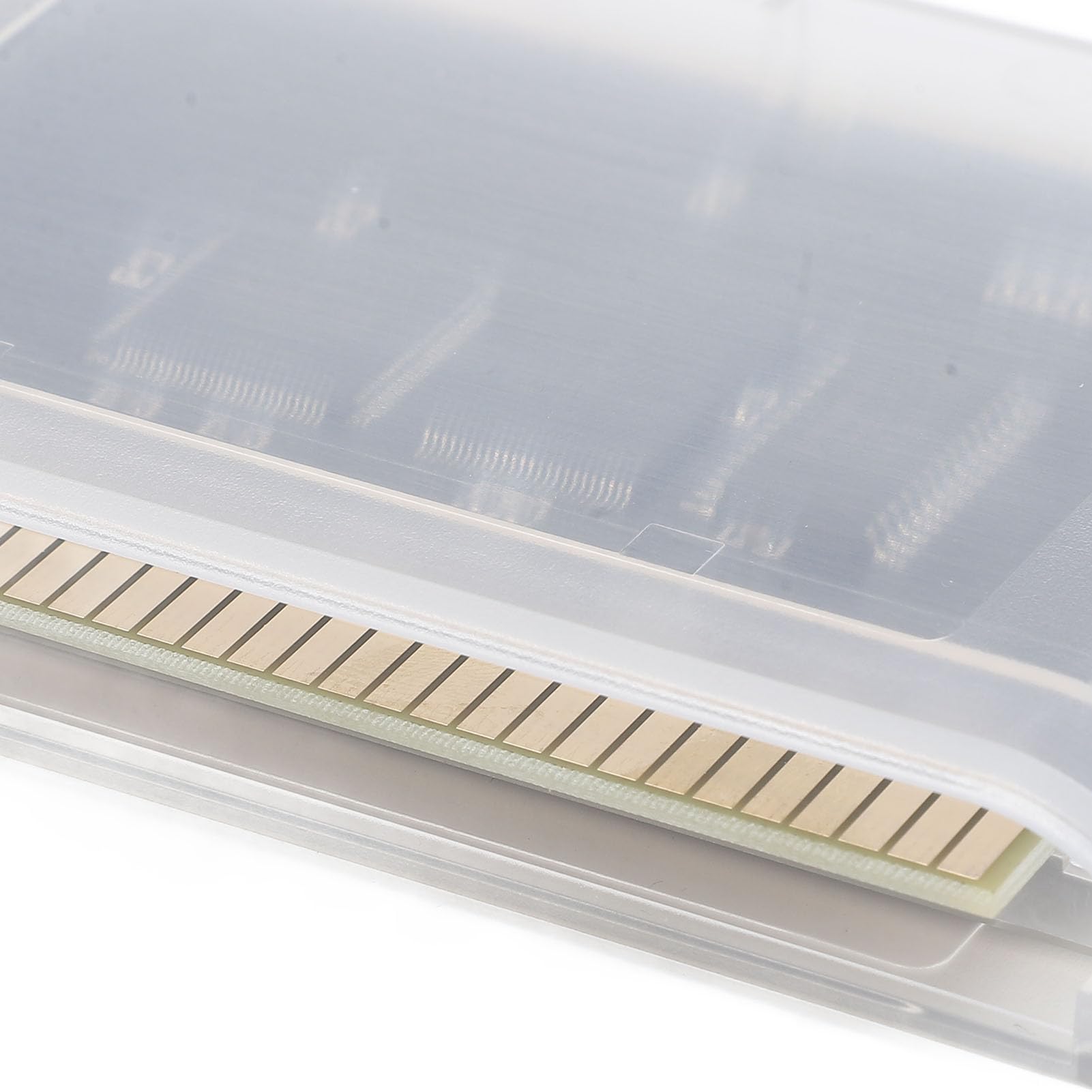 Tarjeta de Juego Retro, Videocasete Compacto Multifuncional Flexible con Tarjeta de Memoria de 8GB para Accesorios de Juego (Blanco Transparente)