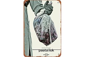 Paatal Lok TV Series Plaque Poster Metal Tin Sign 8" x 12"...