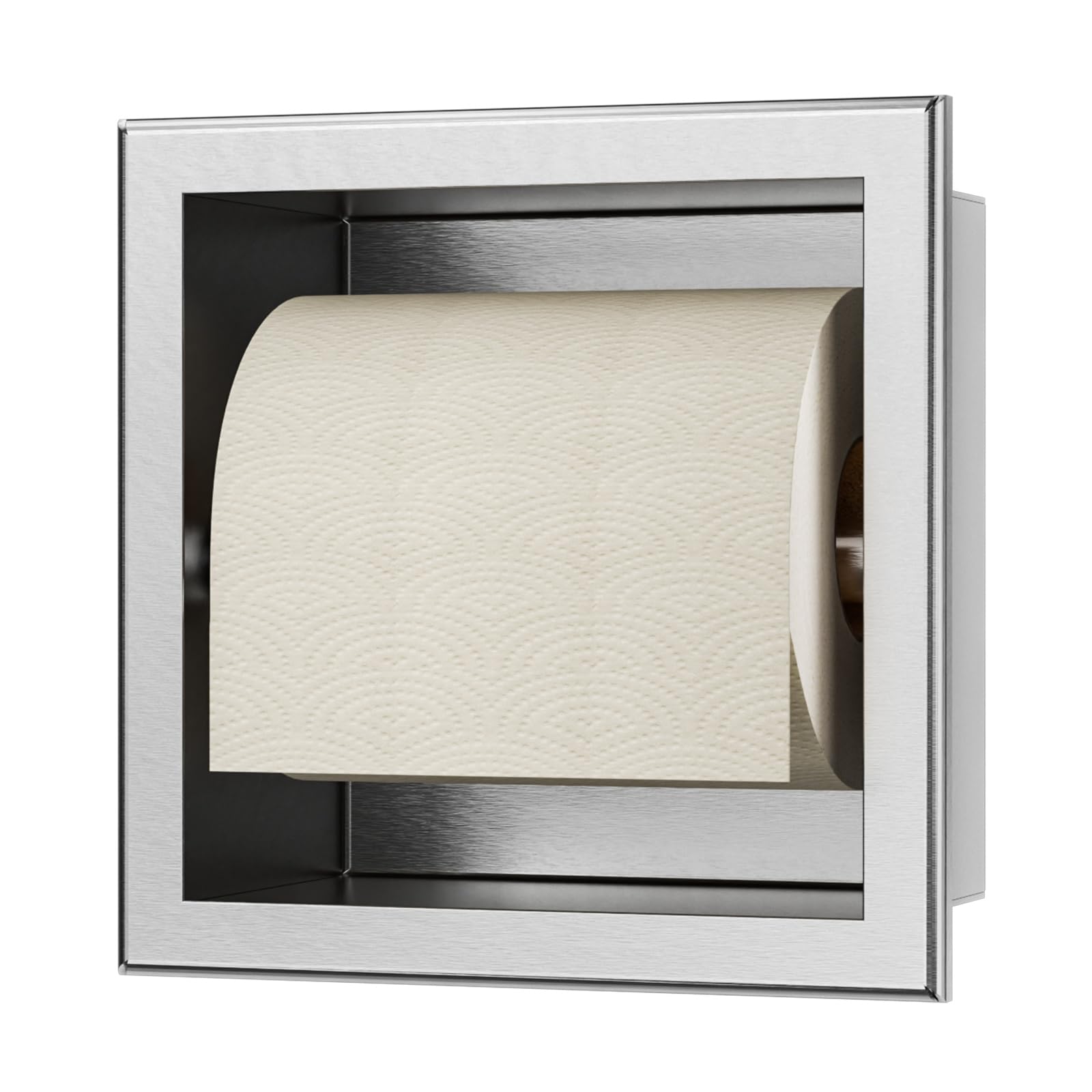 Fugaflow Eccelente Acces Toiletrolhouder - Geborsteld Rvs