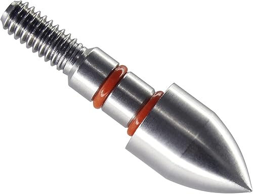 Geordn Stainless Steel Arrow Field Points 100125150175200 Grains Practice Archery Arrow Target Bullet Point Combo Point 12 PCS