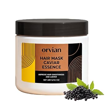 DYALE Orvian Caviar Hair Mask, Caviar Deep Repair Hair Mask, Replenishing Moisture Hair Masque, Replenishes Dry, Coarse, Damaged Hair1PC