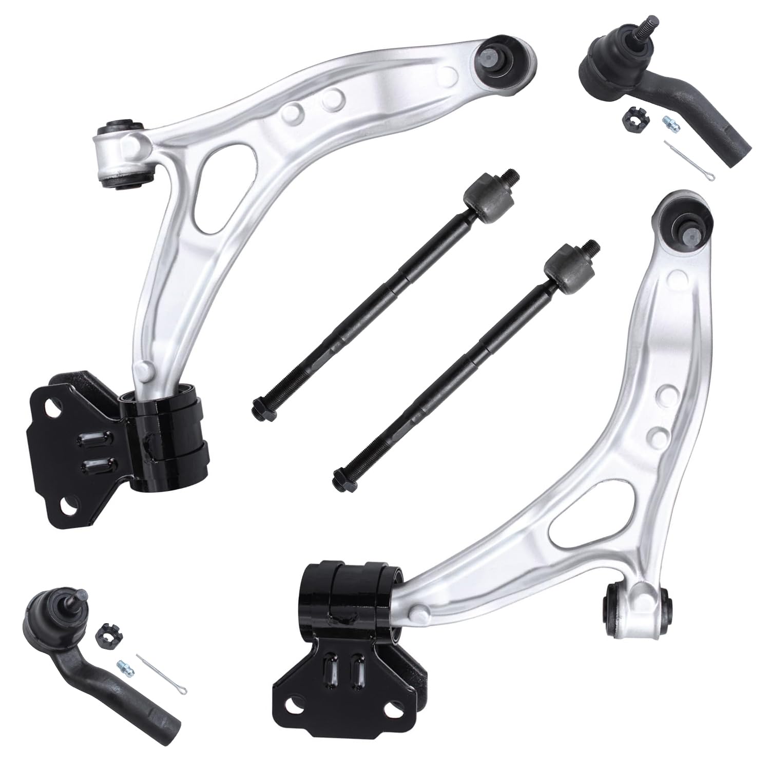 Detroit Axle - 6pc Front End Suspension Kit for Ford 2012-2018 C-Max Focus