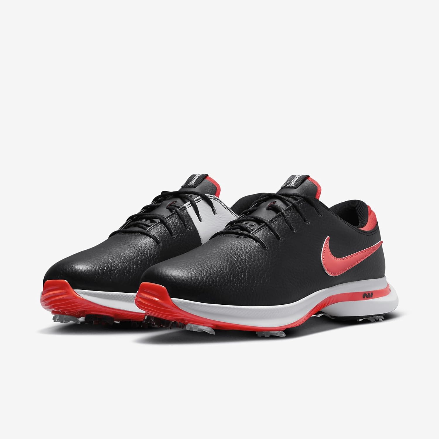 Nike Air Zoom Victory Tour 3 Golf Shoes (Wide) (DX9025-004, Black/Pure Platinum/Bright Crimson) Size 10.5