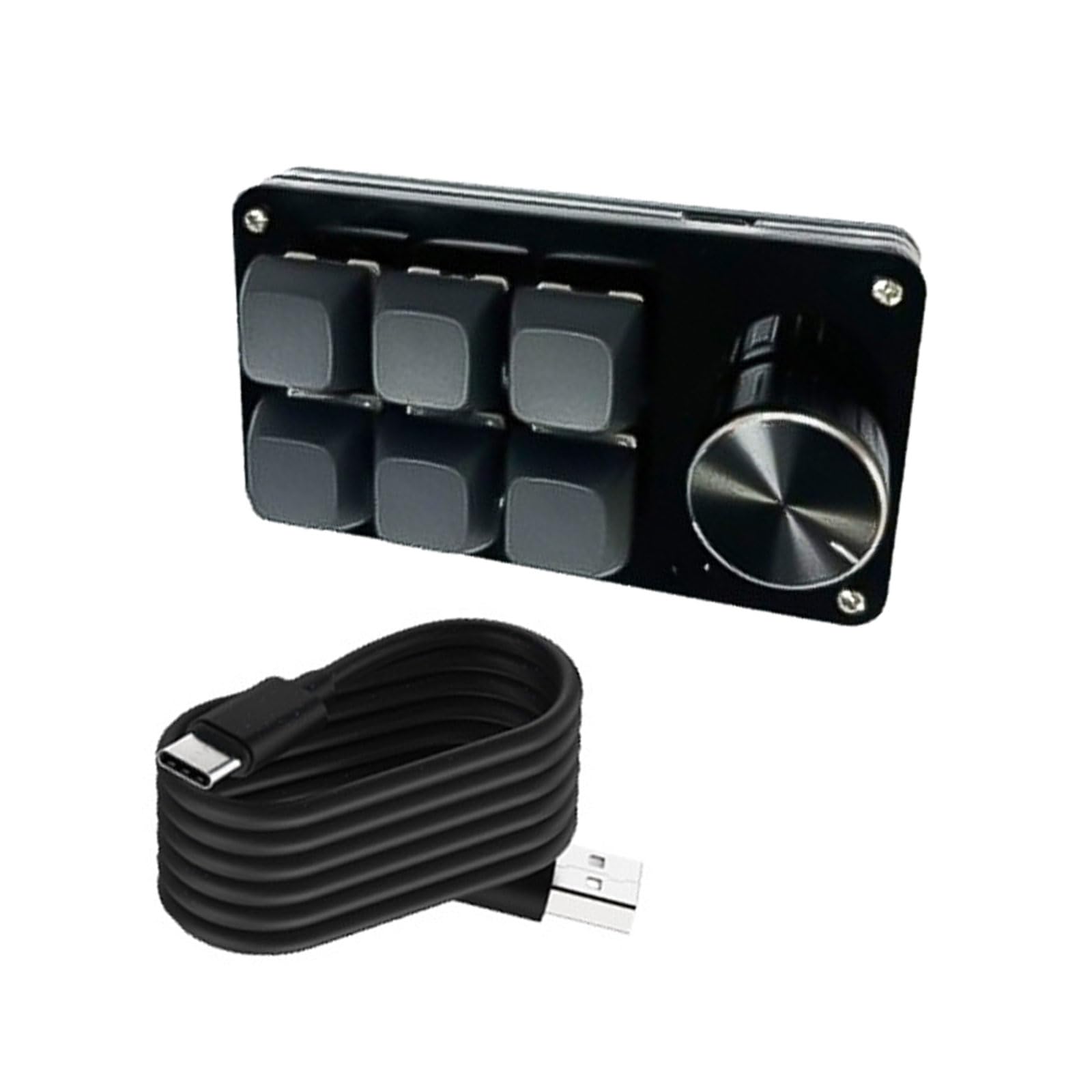 Clavier de jeu mécanique à 4 touches programmables avec bouton macro - 7