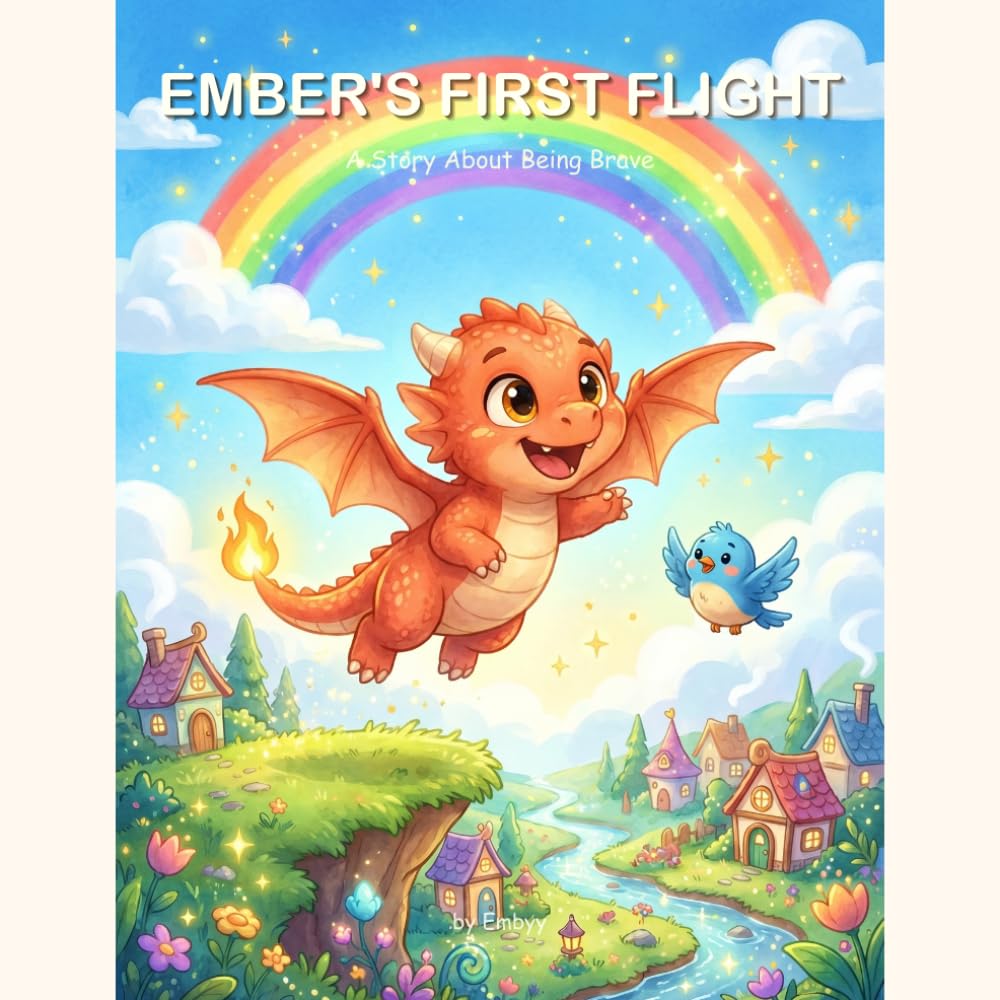 Ember's First Flight: A Story About Being Brave