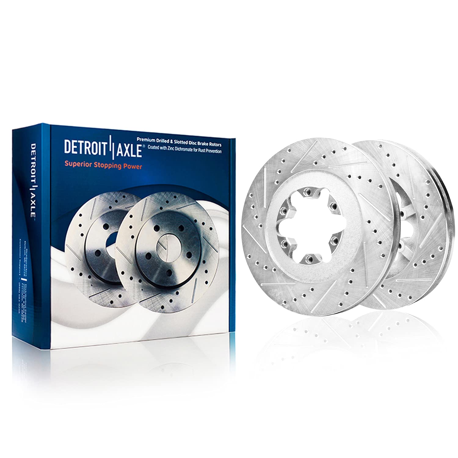 Detroit Axle - Front Brake Rotors for 2009-2012 Chevrolet Colorado